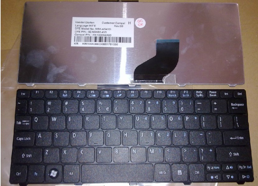 Vervelend wij forum Notebook keyboard voor Acer Aspire One Happy2 D257 [KBAC064] * Toetsenbord  Laptop Acer – BorcaDen | Because we love your devices