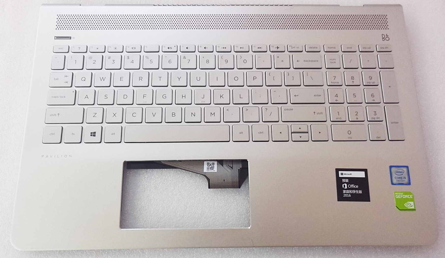 vragenlijst Luxe blozen Notebook keyboard voor HP Pavilion 15-CC with topcase silver pulled  {KBHQ261C} * Toetsenbord Laptop HP Compaq – BorcaDen | Because we love your  devices